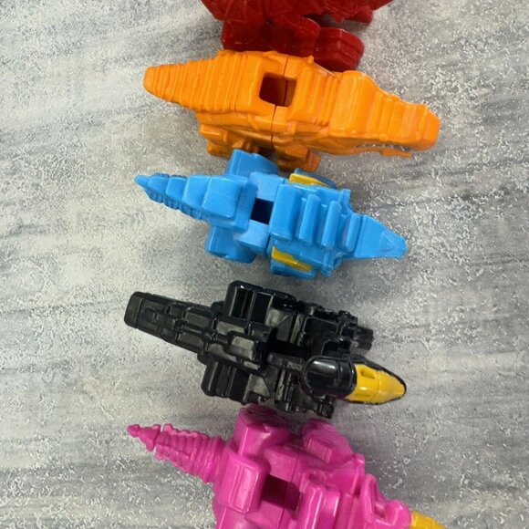 Power Rangers Bondai Dino Charge 5 Charger Case Figures Only Red Blue Black - Picture 6 of 8